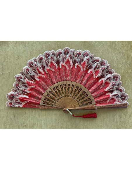 Abanico plumas