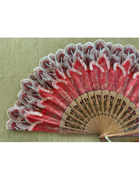 Abanico plumas