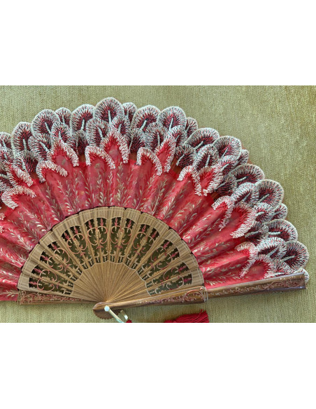 Abanico plumas
