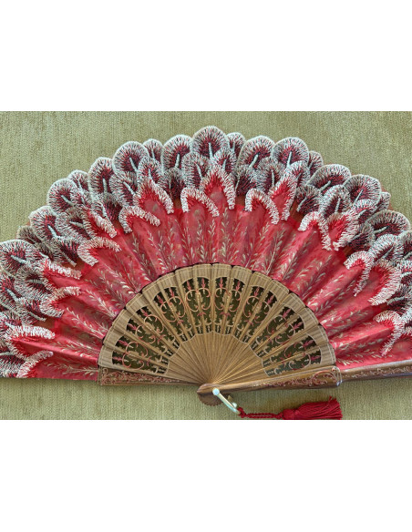 Abanico plumas