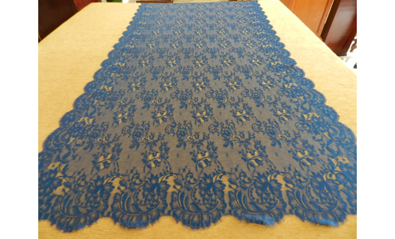 Mantilla máquina azulina 100*220