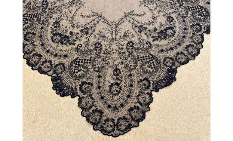 Mantilla máquina infanta 130*280