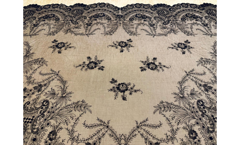 Mantilla máquina infanta 130*280