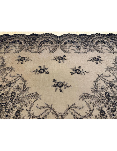 Mantilla máquina infanta 130*280