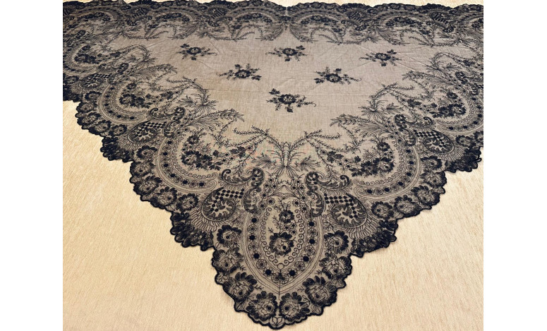 Mantilla máquina infanta 130*280