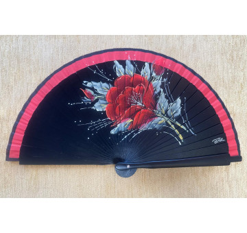 Abanico bolso flor