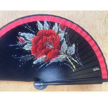 Abanico bolso flor 2