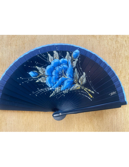 Abanico bolso flor