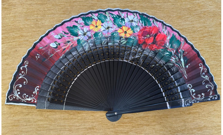 Abanico flores