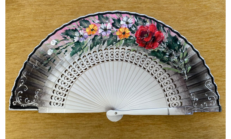 Abanico flores