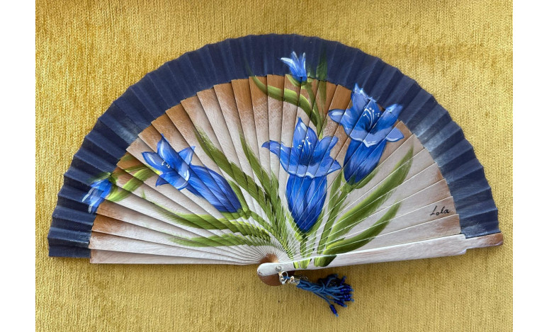 Abanico flores
