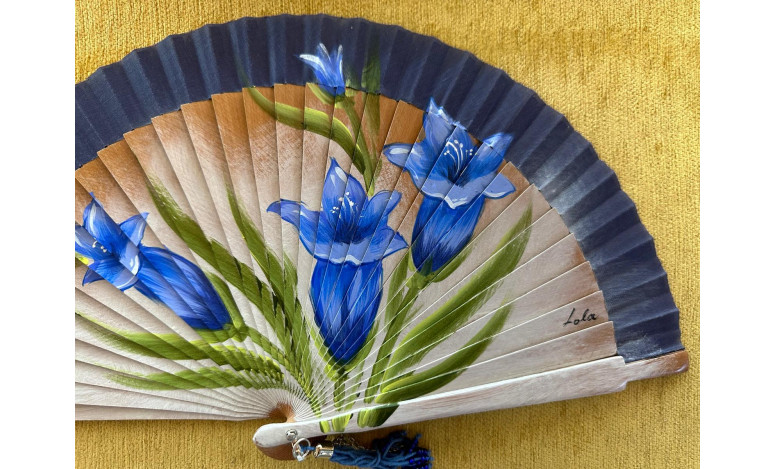 Abanico flores