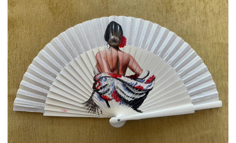 Abanico flamenca