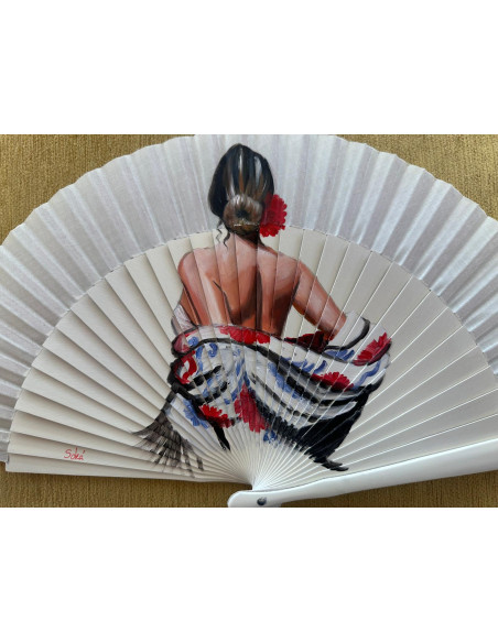 Abanico flamenca