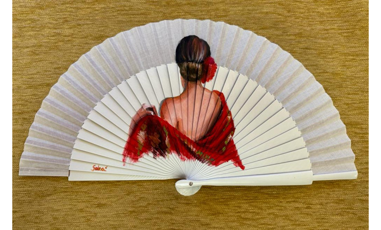Abanico flamenca