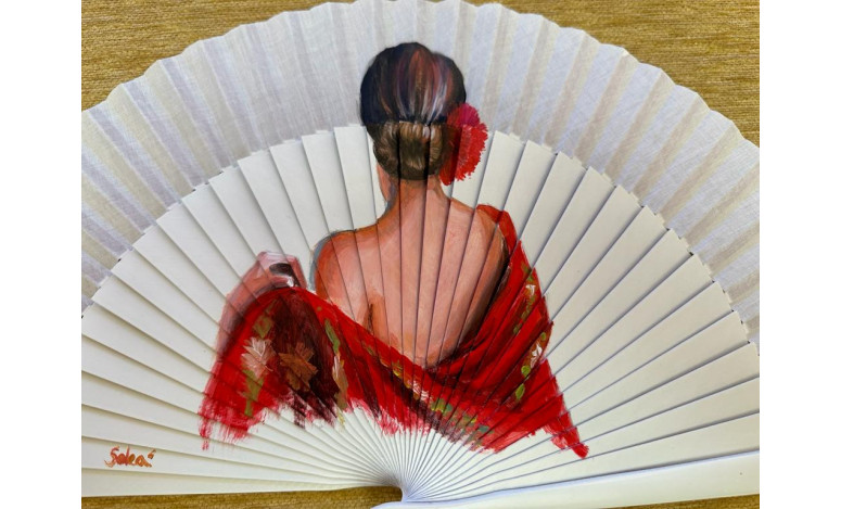 Abanico flamenca