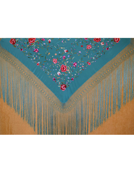 Mantón mano seda 115cm