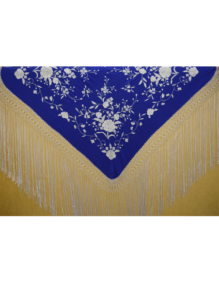 Mantón mano seda 115cm