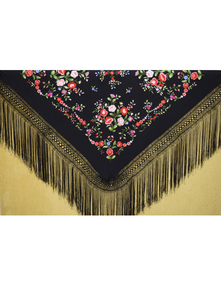 Mantón mano seda 140cm