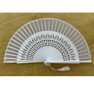 Abanico novia plumeti
