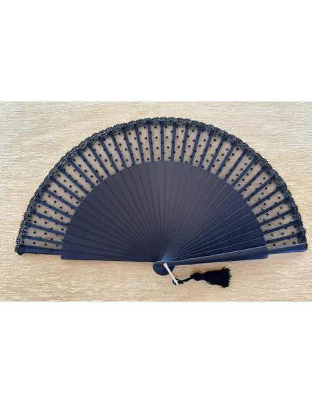 Abanico encaje plumeti