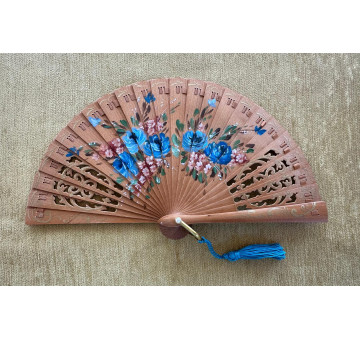 Abanico baraja mini flores