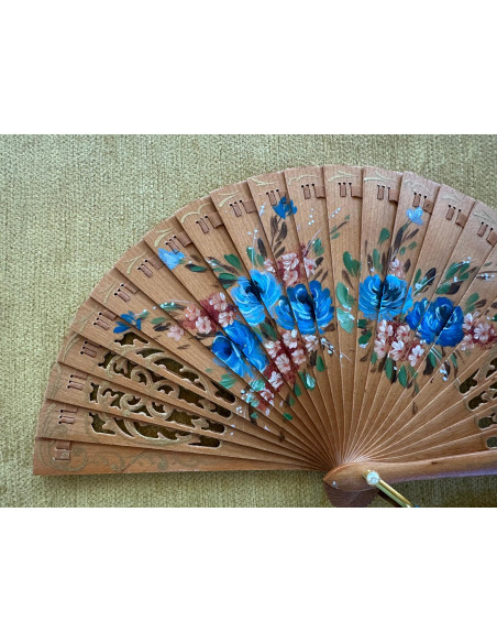 Abanico baraja mini flores