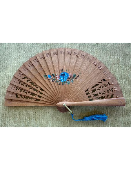 Abanico baraja mini flores