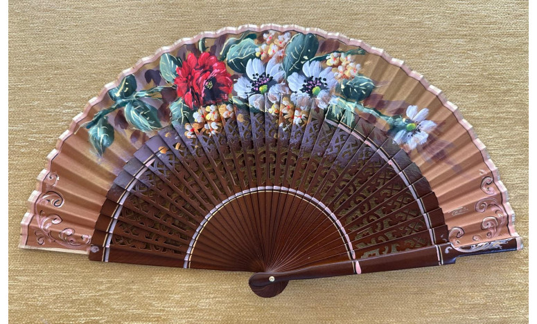Abanico flores