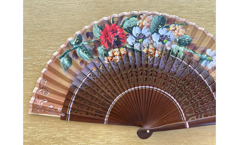Abanico flores
