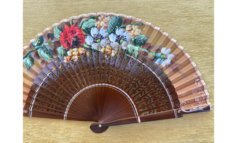 Abanico flores