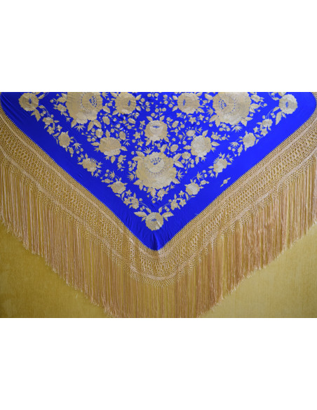 Mantón mano seda 140cm
