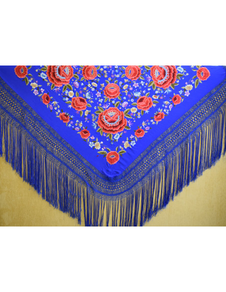 Mantón mano seda 140cm