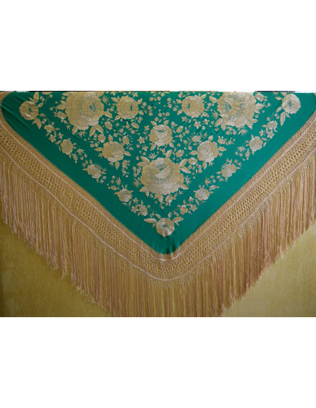 Mantón mano seda 140cm