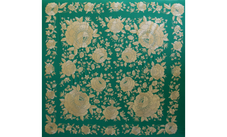 Mantón mano seda 140cm
