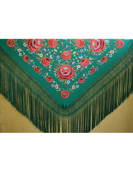 Mantón mano seda 140cm