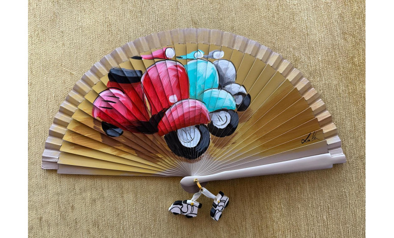Abanico vespas
