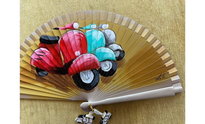 Abanico vespas