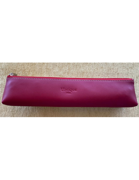 Funda abanico piel