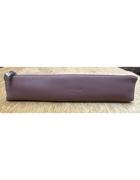 Funda abanico piel