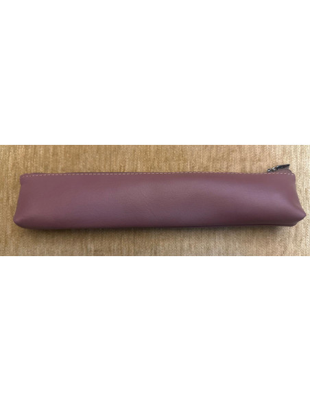 Funda abanico piel