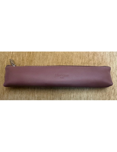 Funda abanico piel