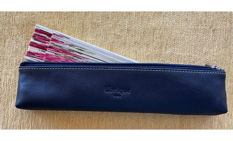 Funda abanico piel