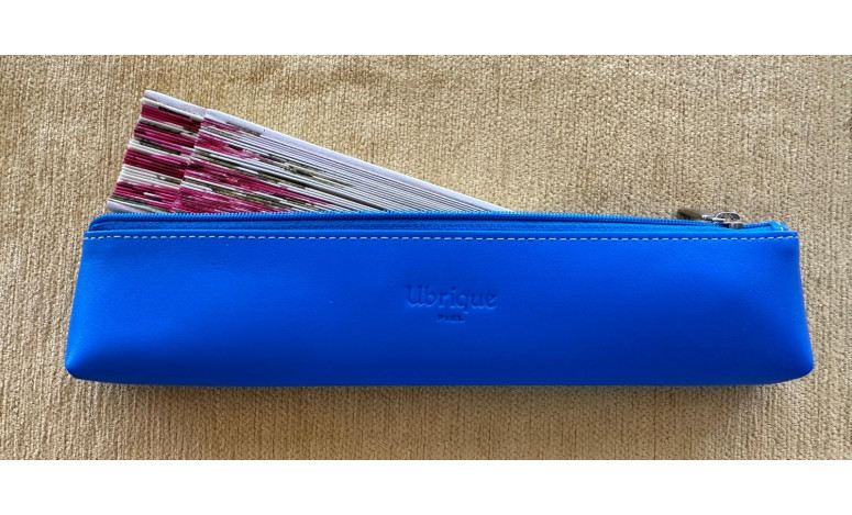 Funda abanico piel