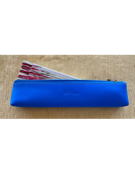 Funda abanico piel