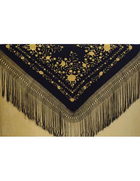Mantón mano seda 140cm
