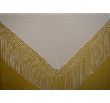 Mantón liso seda 140cm 2