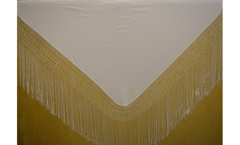 Mantón liso seda 140cm