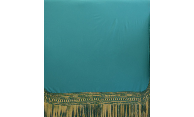 Mantón liso seda 140cm
