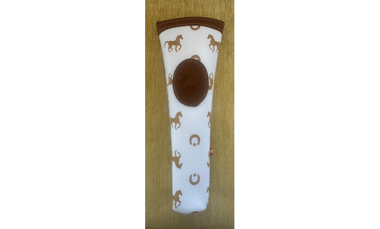 Funda abanico piel